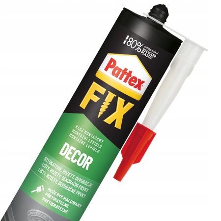 Klej montażowy Pattex Fix Decor 380g