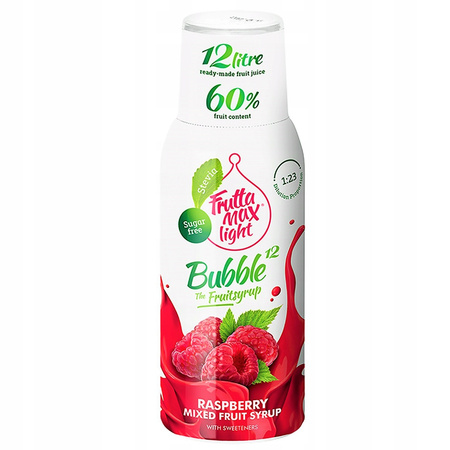 SYROPY FRUTTAMAX CYTRYNA LIMONKA LIGHT MALINA 12 L