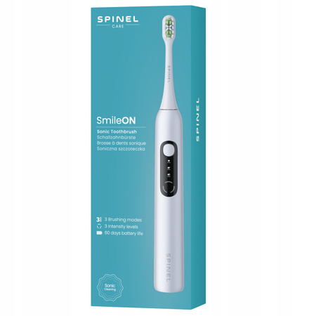 Szczoteczka SpinelCare SmileOn White + wykałaczki