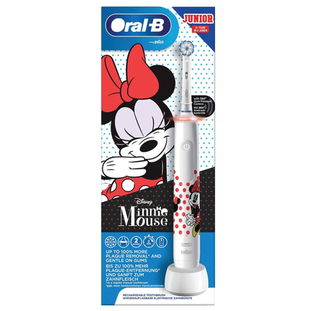 SZCZOTECZKA ORAL-B JUNIOR MINNIE MOUSE KOŃCÓWKI