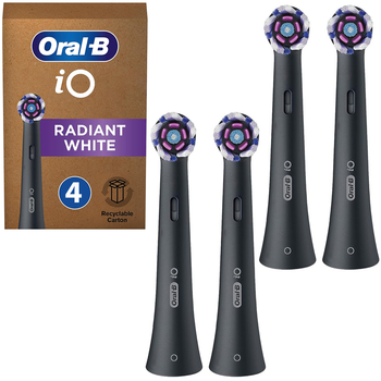 4x Końcówka Oral-B iO Radiant Black