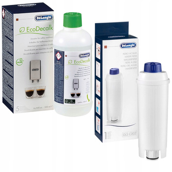FILTR DO WODY DELONGHI ECAM DLS C002 SER3017 ECODECALK ODKAMIENIACZ ZESTAW