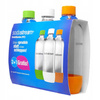 Butelki SODASTREAM Pet Kolorowe 1 litr x3