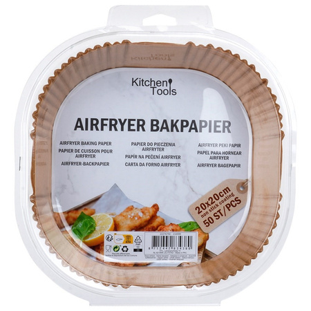 Wkład do frytkownicy Air Fryer 23x4,5cm 50szt