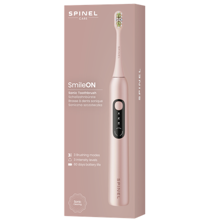 Szczoteczka SPINEL CARE SmileOn Pink