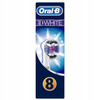 8x ORYGINALNE KOŃCÓWKI DO SZCZOTECZKI BRAUN ORAL-B 3D WHITE EB-18P