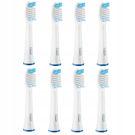 8x KOŃCÓWKA DO SZCZOTECZKI ORAL-B BRAUN PULSONIC CLEAN ORYGINALNA