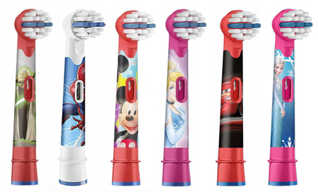 4x ORYGINALNE KOŃCÓWKI BRAUN ORAL-B 3D WHITE