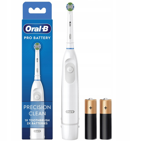 Szczoteczka Oral-B DB5 Pro Biała na baterie + 8 kon. zam. precision + 2 wyciskacze