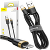 BASEUS Mocny kabel USB - Lightning do iPhone 6 7 8 X 2.4A CALKLF-BV1