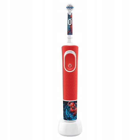 SZCZOTECZKA ELEKTRYCZNA ORAL-B VITALITY SPIDERMAN + 4 Końcówki zam, osłonka, wyciskacz, wykałaczki, etui