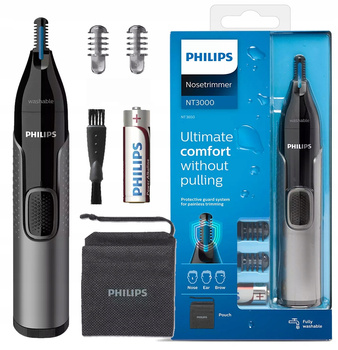 TRYMER PHILIPS NT3650/16 DO NOSA BRWI USZU + ETUI