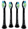 4x KOŃCÓWKA PHILIPS DIAMOND CLEAN HX6064 BLACK