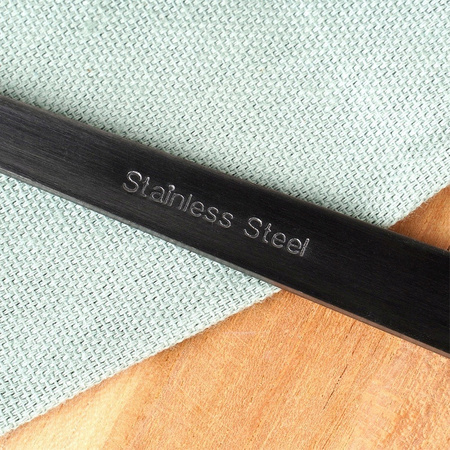 Stalowe łyżki do sałatek 23,5cm 2szt