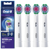 4x ORYGINALNE KOŃCÓWKI BRAUN ORAL-B 3D WHITE