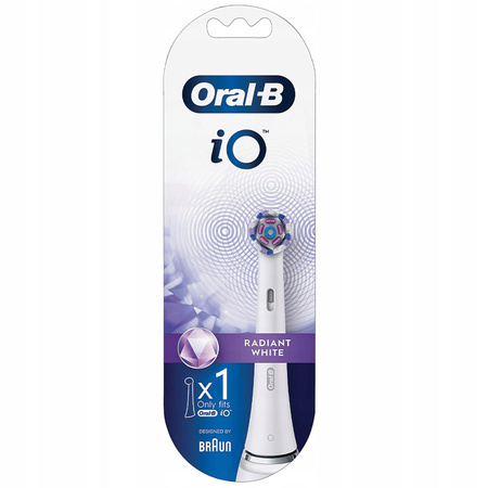 Końcówka Oral-B iO ULTIMATE CLEAN Black + iO Radiant White