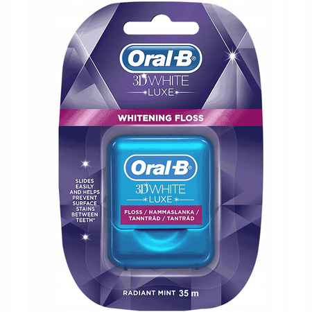 Nici dentystyczne Oral-B 3D White Floss 35m