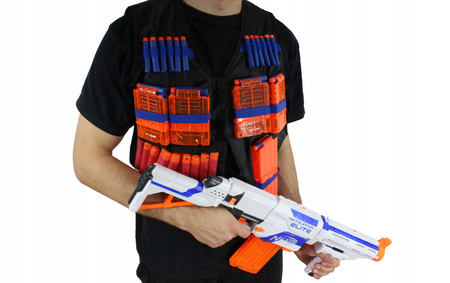 Zestaw Hasbro Nerf Kamizelka + zam. strzałki x10