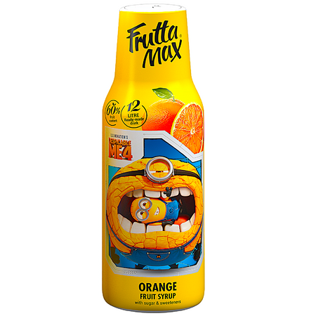 Syrop FruttaMax MINIONKI POMARAŃCZA 500ml