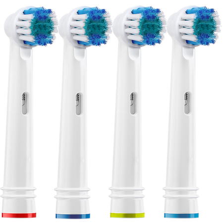 Szczoteczka Oral-b Pro Junior 6+ Zielona + 4x końcówka zamienna Precision Clean SB-17A + etui niebieskie
