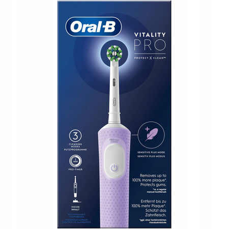 Oral-B Vitality Pro D103 Lilac Violet + 4 zam. precision