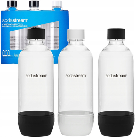 Butelki SodaStream 3x 1L Standard