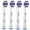 4x ORYGINALNE KOŃCÓWKI DO SZCZOTECZKI BRAUN ORAL-B 3D WHITE EB-18P