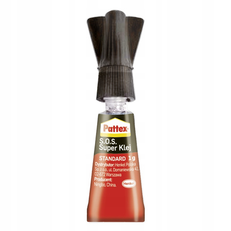 6x PATTEX S.O.S. KLEJ STANDARD BŁYSKAWICZNY 1G