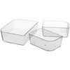 Pojemnik PP z uszczelką 3 sekcje 1l