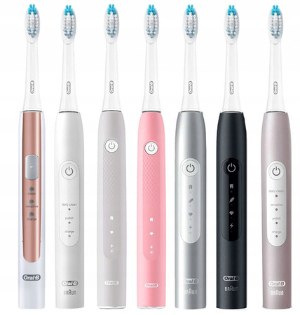 4x KOŃCÓWKA ORAL-B BRAUN PULSONIC CLEAN ORYGINALNA