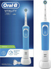 Szczoteczka Oral-b Vitality 100 Niebieska + etui białe + 4 prec