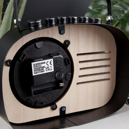 Zegar stołowy radio 22,5cm