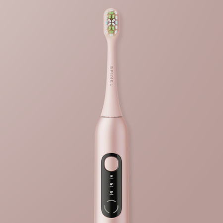 Szczoteczka SpinelCare SmileOn Pink + wykałaczki