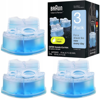 Wkład Płyn do Golarek Braun CCR3x Clean&Renew