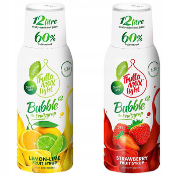 SYROPY FRUTTAMAX CYTRYNA LIMONKA LIGHT TRUSKAWKA