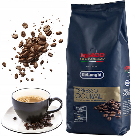 Kawa De'Longhi Kaffeebohnen Kimbo Gourmet 1 kg  DLSC609