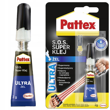 Klej Pattex S.O.S. Super Klej Power Żel 2g