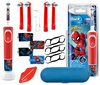 SZCZOTECZKA ELEKTRYCZNA ORAL-B VITALITY SPIDERMAN + 4 Końcówki zam, osłonka, wyciskacz, wykałaczki, etui