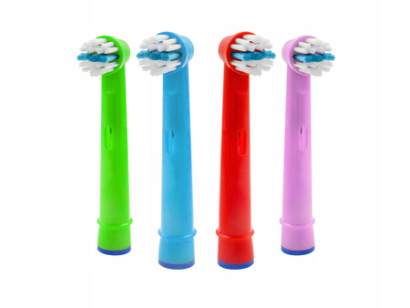 Szczoteczka elektryczna Braun Oral-b Advance Księżniczki + 4 końcówki color + białe etui