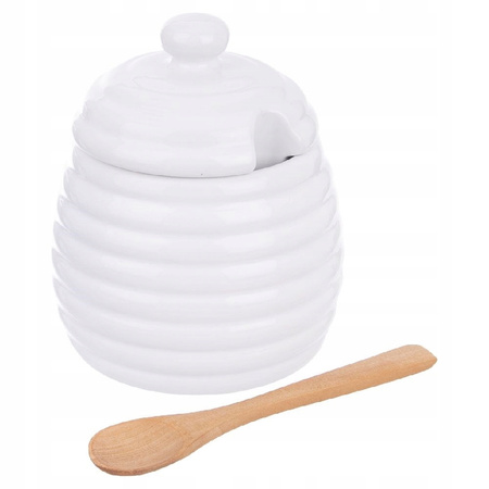 Pojemnik na miód z łyżką WHITELINE 340ml