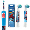 Szczoteczka Oral-B Vitality Pro D103 Spiderman + 2x Końcówka Oral-B EB10s Spiderman nowe + Etui białe + gratisy