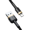 BASEUS Mocny kabel USB - Lightning do iPhone 6 7 8 X 2.4A CALKLF-BV1