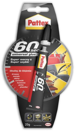 Klej Pattex 60 sekund 20g