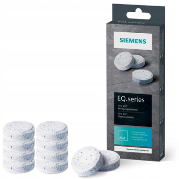 Tabletki czyszczące 2w1 SIEMENS EQ.series TZ80001A 10x2,2g