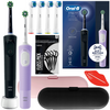 Oral-B Vitality Pro D103 Duo Black/Lilac Violet + 4 zam. precision + 2x etui