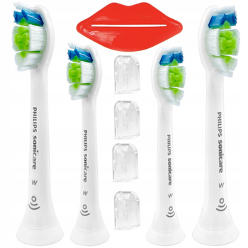 4x KOŃCÓWKI PHILIPS HX6064 SONICARE DIAMOND CLEAN