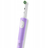 Oral-B Vitality Pro D103 Lilac Violet + końcówki zamienne + etui czarnei +2x  usta