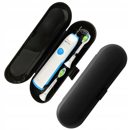 Etui Podróżne Na Szczoteczki Philips Sonicare Oral-B Uniwersalne Czarne