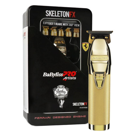 Trymer BaByliss PRO Skeleton Gold FX7870GE