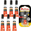 6x PATTEX S.O.S. KLEJ UNIWERSALNY BŁYSKAWICZNY
